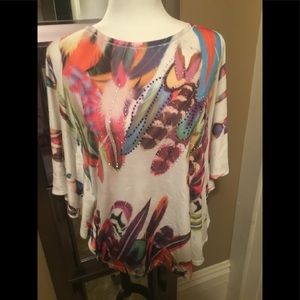 Beautiful butterfly blouson